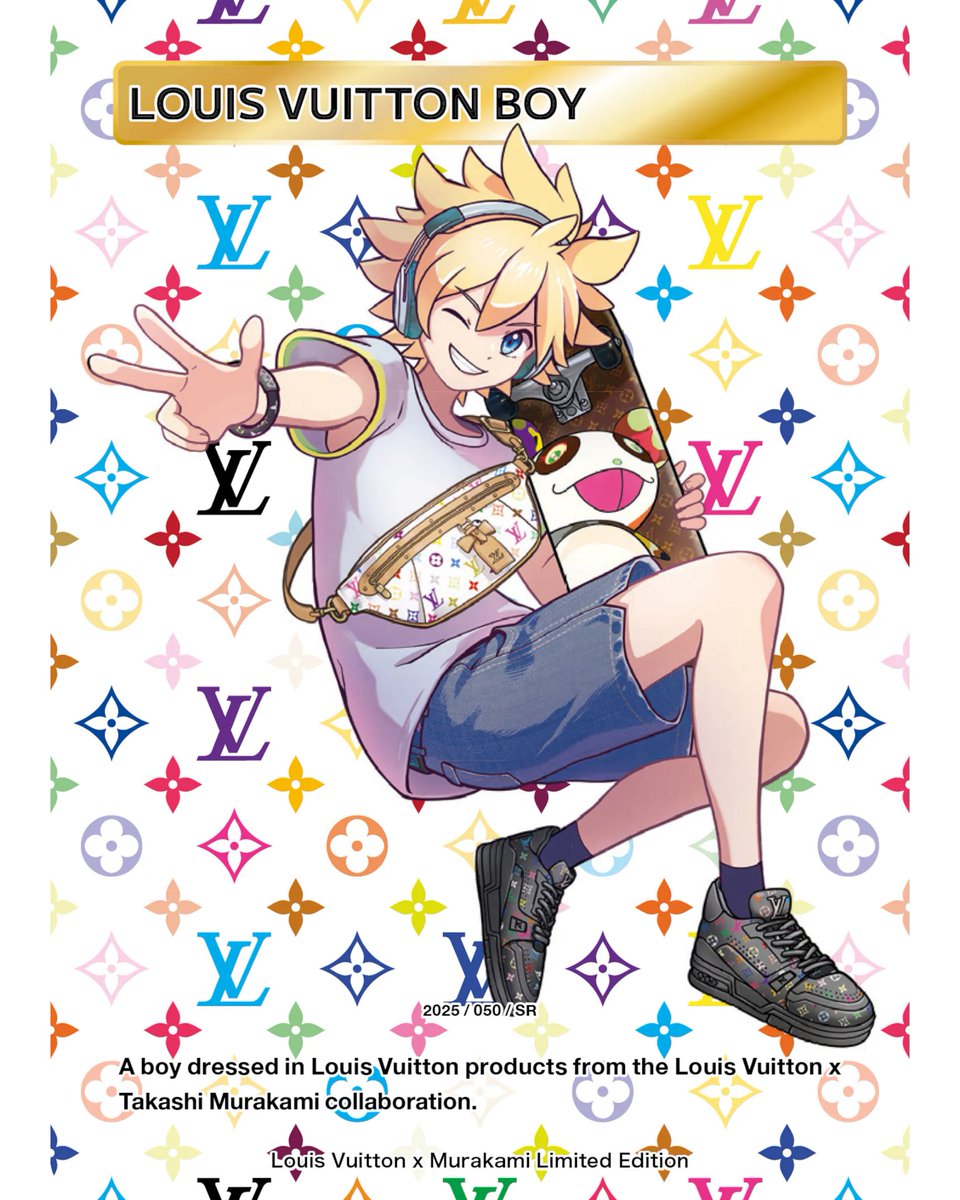Louis Vuitton × MURAKAMI トレカ✨✨ Louis Vuittonの永い歴史でも