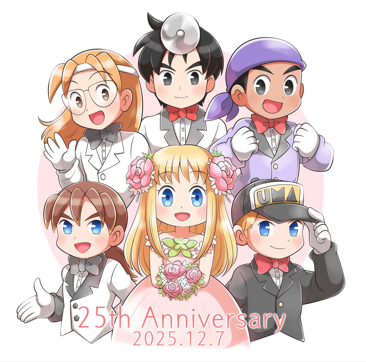 牧場物語 ハーベストムーンforガール25周年おめでとう㊗️大好きなお婿