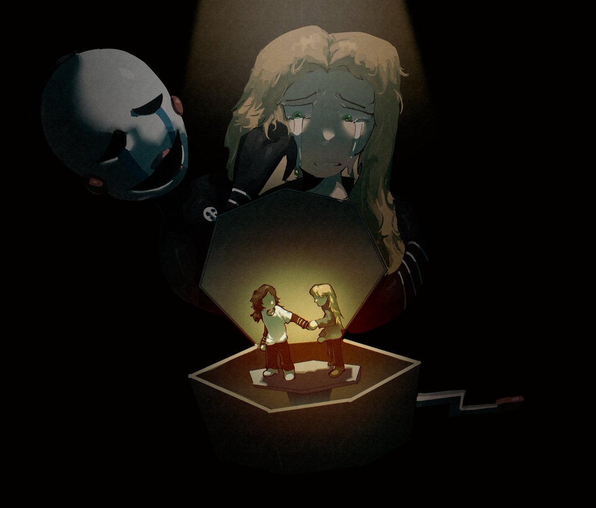 MossCos78353's tweet image. Music box #fnaf2movie