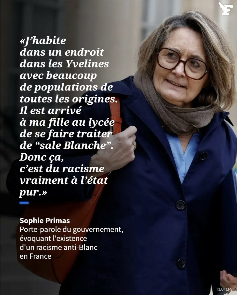🇫🇷 Le racisme anti-blanc est-il une réalité ?

🅰️. Oui
🅱️. Non