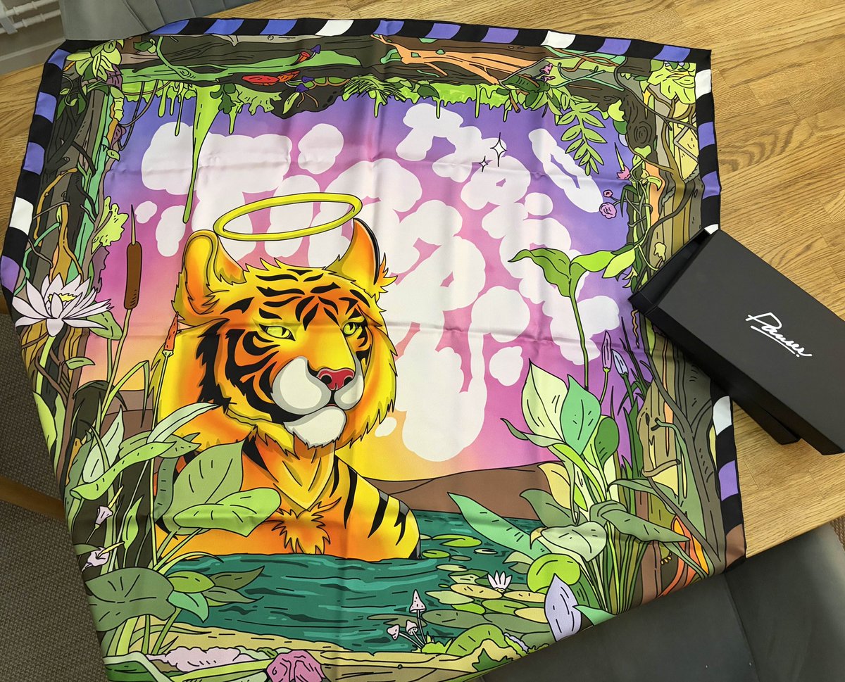 Ordered your 3D avatar on typicaltigers.xyz for <a href="/OthersideMeta/">Othersidemeta</a> on or before the 1st of December ? 

You may have won this silk scarf 1-1 made by <a href="/Pausrr/">Pauser 🦍</a> !

Draw taking place soon !