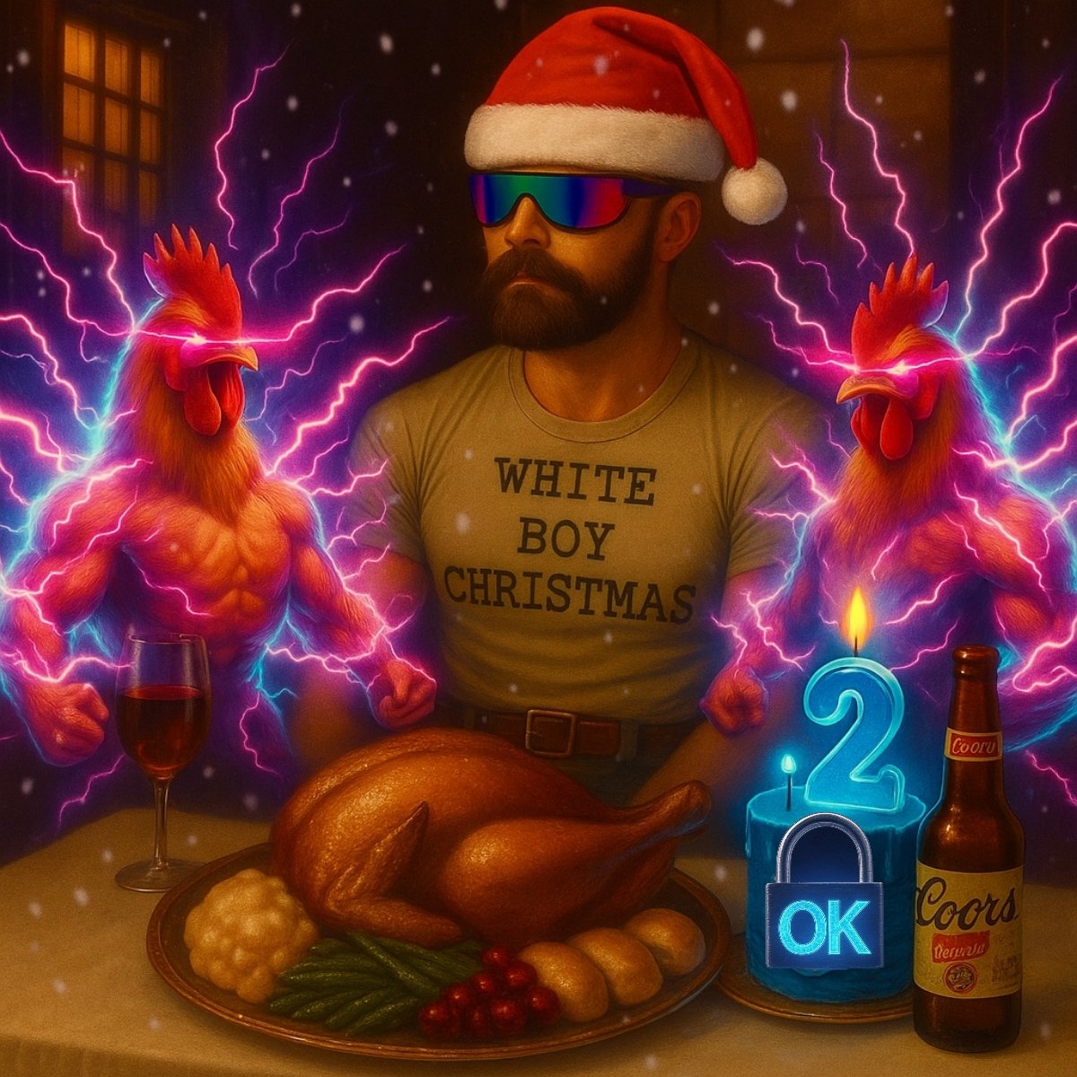 Happy <a href="/OkLockers/">🆗 Lockers</a> Day!!!  Two years and going strong.

I avow the OkLockers!!!

⚡️⚡️⚡️ 🐓🆗️🫶🏻 ⚡️⚡️⚡️