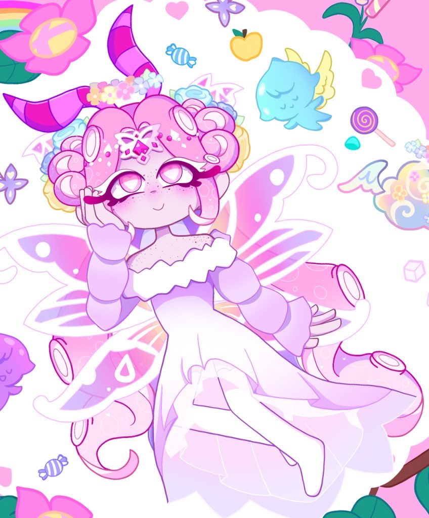 APeonySeapie's tweet image. Imma do a proper intro once im out of finals but ummm
hi! I’m Seapie! I draw anything I love! Mostly CRK, Splatoon, pokemon, now Dandy’s world! (Because moonflower) So umm yeah! I’m multifandom now. Welcome new followers! 

I also heavily kin Eternal sugar cookie and Astro :3