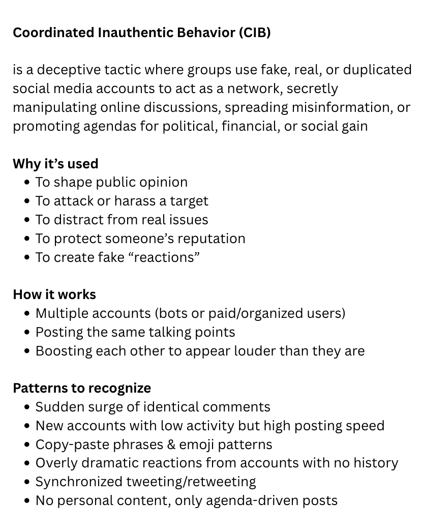 [educational moment]. CIB is an online phenomenon, not a real-world reflection of what people actually think or feel. It’s manufactured, amplified, and designed to look big. Don’t feed it, don’t fuel it! Focus on Jungkook!