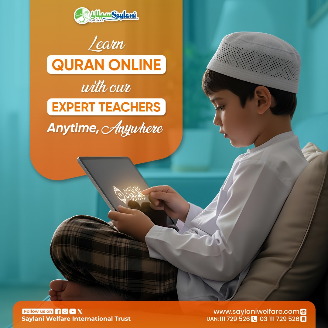 OfficialSwit's tweet image. Give your child the gift of Quranic learning with expert teachers, flexible timings, and a safe online environment.

Enroll today!

𝗔𝗱𝗺𝗶𝘀𝘀𝗶𝗼𝗻👇
quran-academy.saylaniwelfare.com

𝗖𝗼𝗻𝘁𝗮𝗰𝘁 𝗨𝘀👇
wa.link/r8oh08

#SaylaniOnlineAcademy #OnlineQuranAcademy #LearnQuran