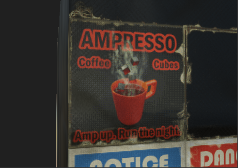 DrakeMaksymec's tweet photo. Making up fake brands is fun #indiedev https://t.co/0zdrZrWrPT