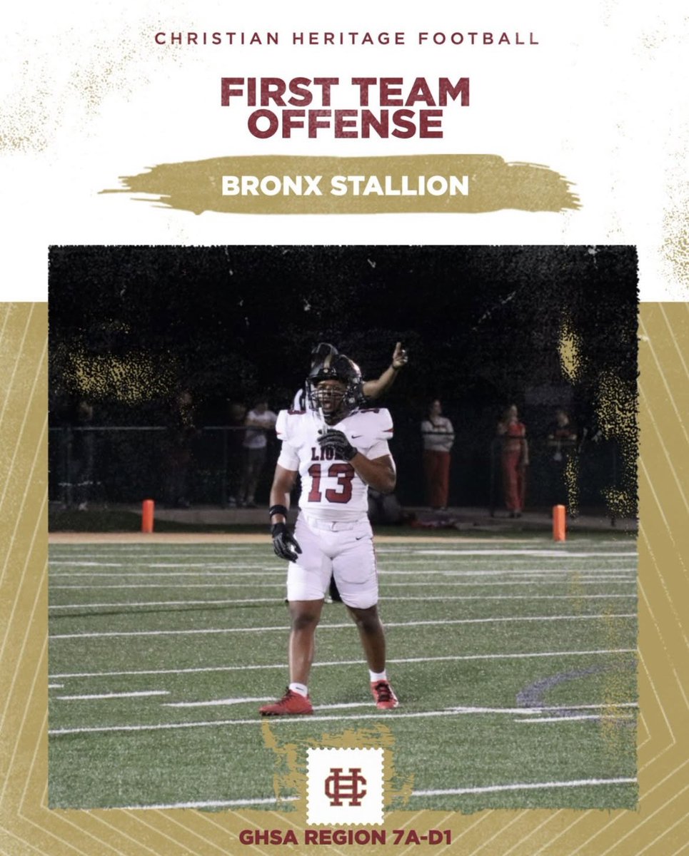 Blessed to be name 7A-D1 first team offense!!✝️ <a href="/Coach_MikeRoby/">Mike Roby</a> <a href="/CalebSisk_/">Caleb Sisk</a> <a href="/RecruitGeorgia/">Recruit Georgia</a> <a href="/NwGaFootball/">NwGa Football</a> <a href="/VarsityGeorgia/">VarsityGeorgia</a>