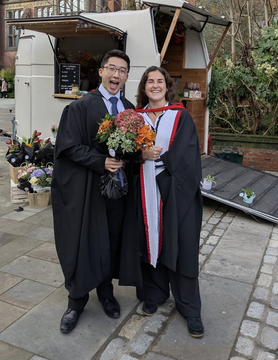 trapcaf_project's tweet photo. Huge congratulations to the students who recently completed their TraPCAf-linked projects and graduated from @UniofNewcastle last week with an MRes in Global Health! 🎓✨

🎓 Thomas Neal 
🎓 Simon Cheung 
🎓 Issy Terry 

Thank you for your contributions to the TraPCAf project! https://t.co/eki5jPh3Ec