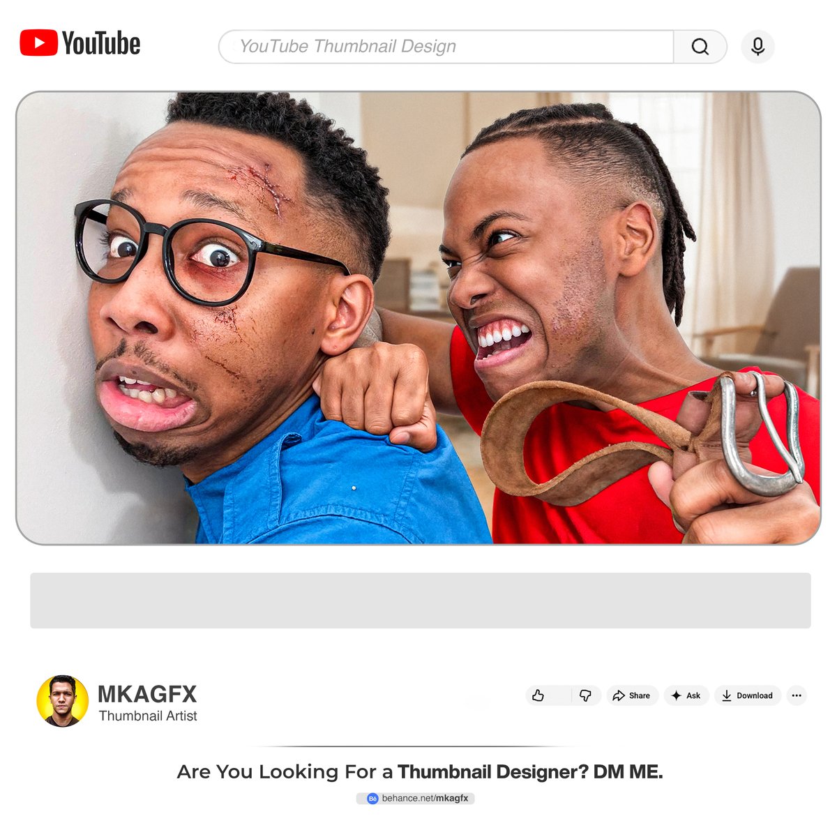 Recent Thumbnail Design 🎩🪈

DM open for commissions. ✉️

#thumbnail #thumbnaildesigner #youtubethumbnail