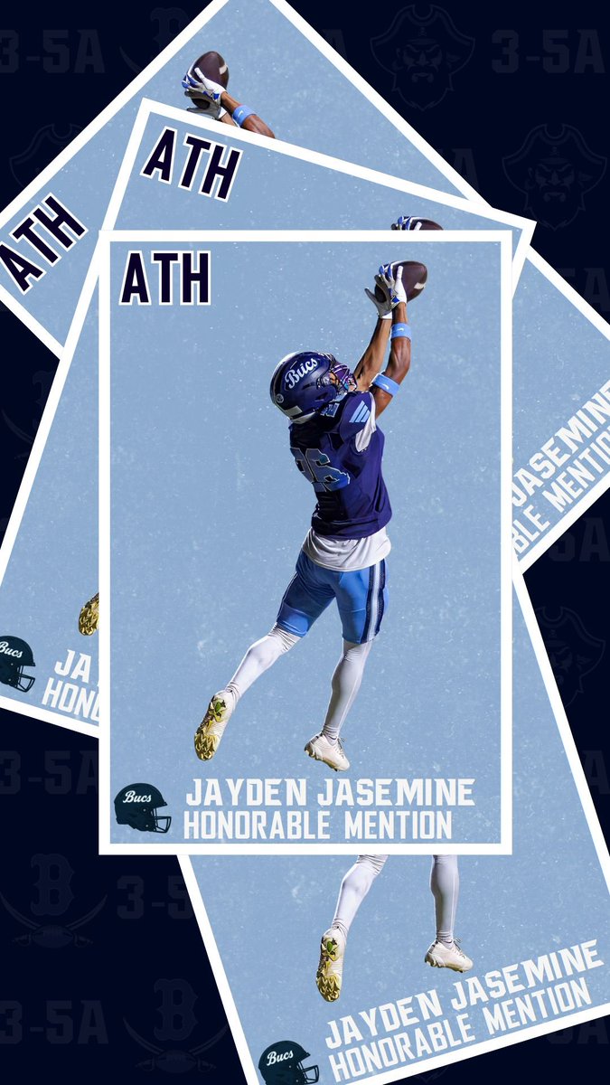 BarbeBucsFball's tweet photo. 🏴‍☠️ Honorable Mention Offense All District Barbe Buccaneers 🏴‍☠️ https://t.co/3RP21iX52R