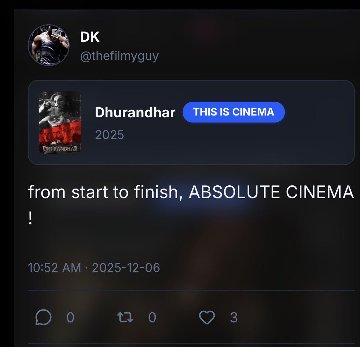 iamharryghai's tweet photo. Users are trying Filmee review feature and loving it.

Don’t wait to try all other features of the app. 

Link - https://t.co/EIpMPqQIhT https://t.co/c74TfzHHam