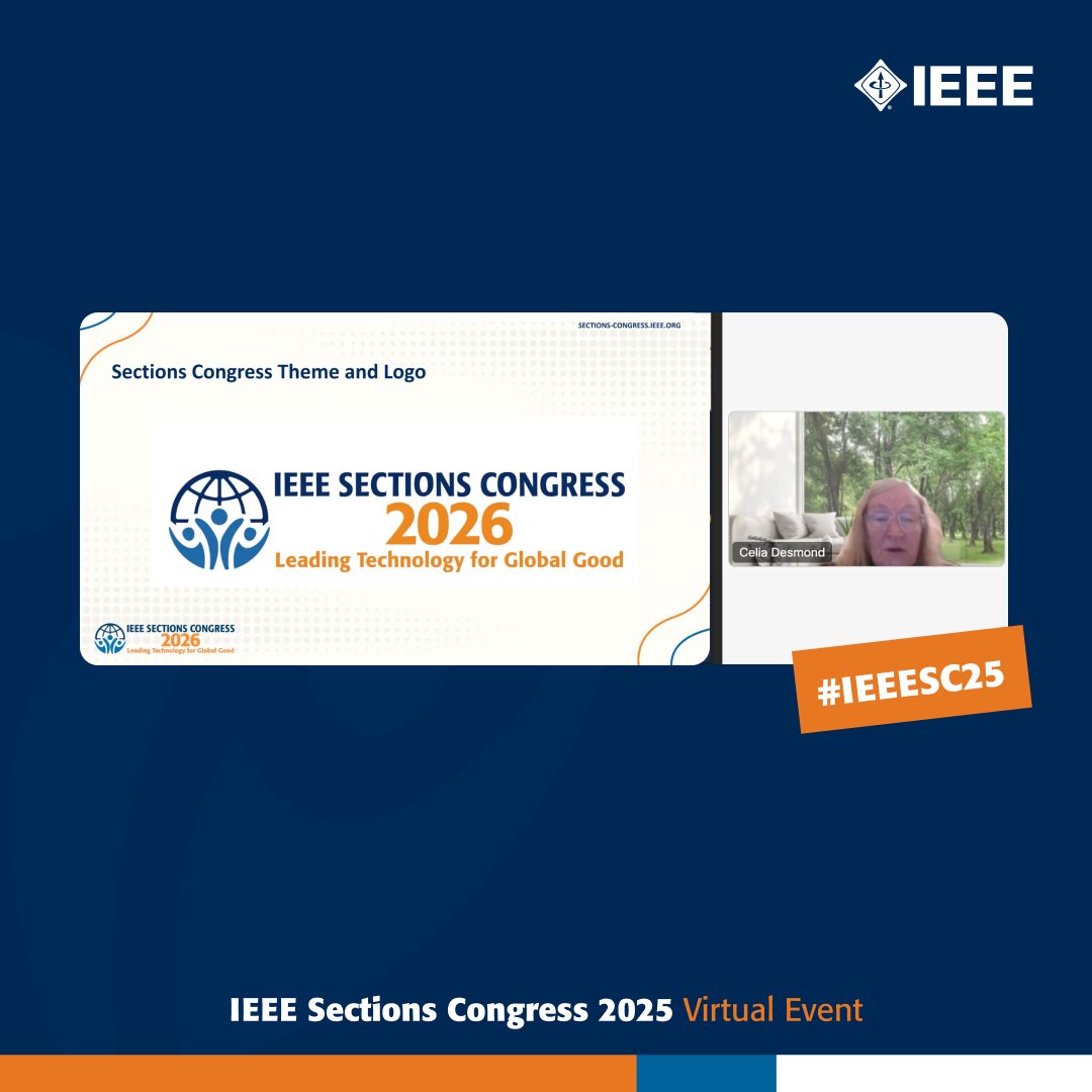 IEEE_SC's tweet photo. Celia Desmond, President, WCT, introduces the congress theme and recommendations process of #IEEESC25 https://t.co/d9e8i7knAF