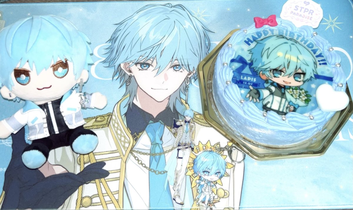 らぴすくん 冬ビジュ 等身 43個 BlessingビジュのLapisくん担当させて頂きました！いつもと少し塗りを