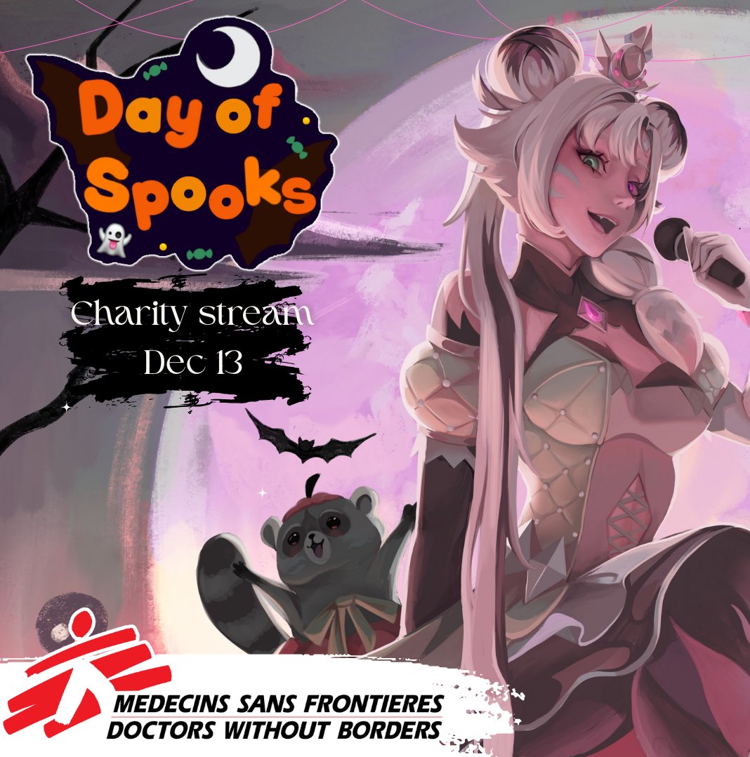 I’m participating in a charity 24 hour redirect marathon to fundraise for Doctors Without Borders, a nonprofit that specializes in delivering medical care to ppl affected by crises &amp; natural disasters worldwide!🍧🦝💜

See you on Sat Dec 13th! Learn more/donate⬇️