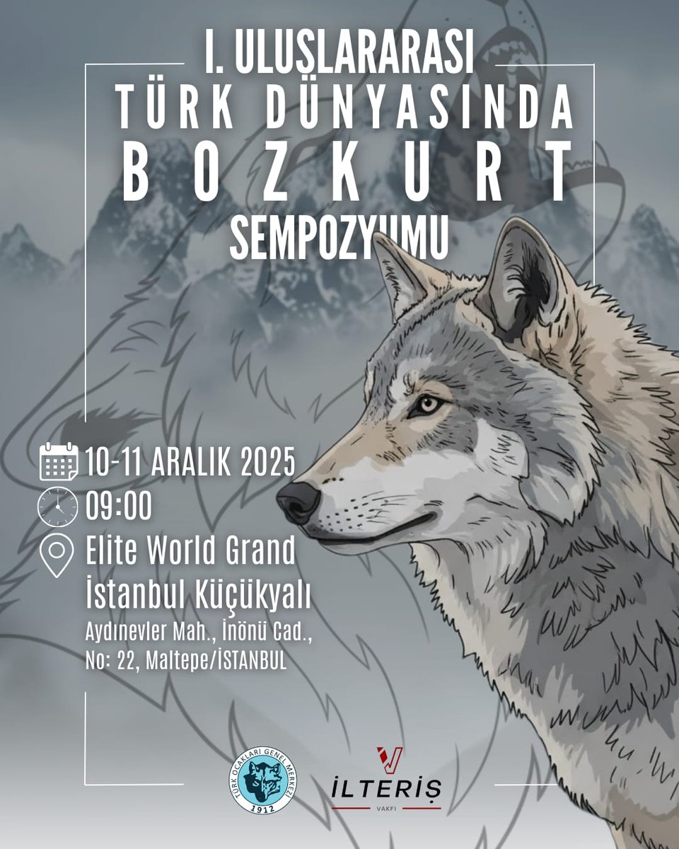 I. ULUSLARARASI TÜRK DÜNYASINDA BOZKURT SEMPOZYUMU

🔗 turkocaklari.org.tr/bilgi-solenler…