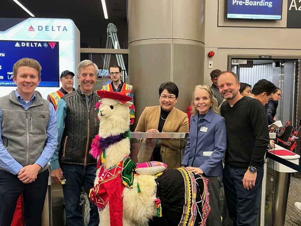 Gate7aviation's tweet image. Delta inaugure des vols entre Salt Lake City et Lima

#Delta Air Lines a repris ses vols directs entre #SaltLake City et #Lima. Cette liaison saisonnière sera assurée quotidiennement jusqu'en janvier 2026 par des Boeing 767, renforçant ainsi l'alliance avec #LATAM.