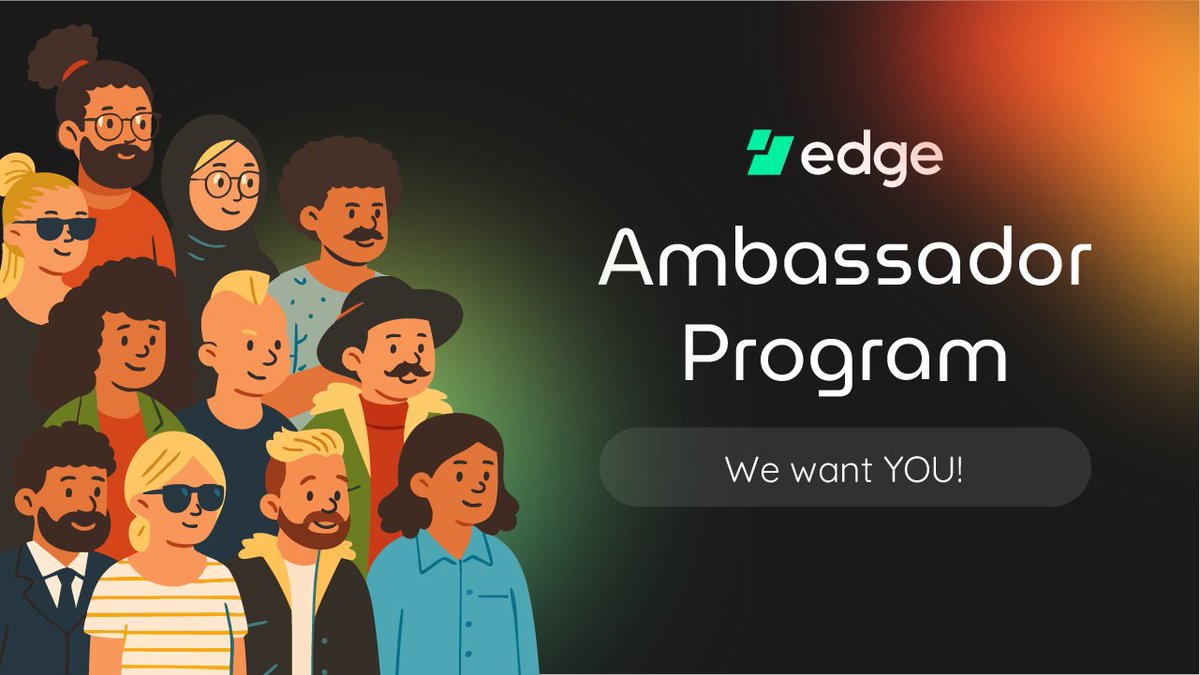 Want to earn by championing a wallet you can actually trust? 🔐
Edge has been around for over a decade, with a stellar track record in security and privacy.
As an Edge Ambassador, you’ll:

✔️Share Edge with your community

✔️Help onboard new users

✔️Get paid for your impact