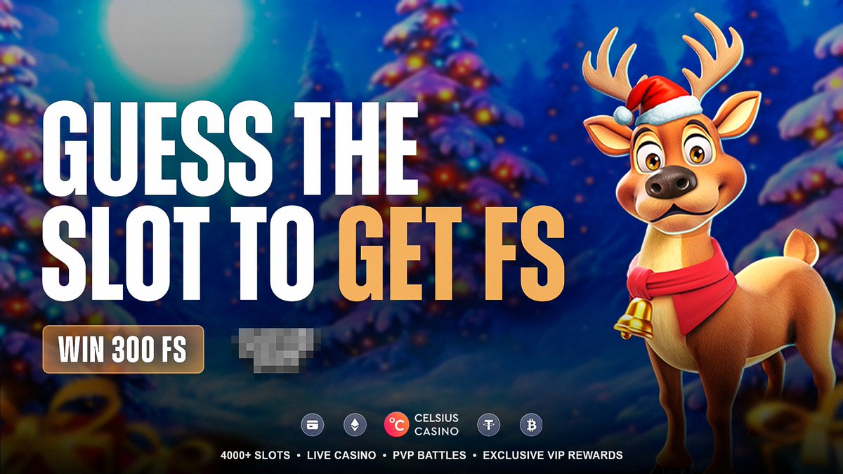 celsiuscasino's tweet photo. 😍Guess the slot to get FS!😍

🤑 Win 300 FS (50 FS x 6 users)

Conditions:
✅Follow us
❤️Like &amp; Repost this post
✍️ Write the correct answer &amp; your Celsius username in the comments.

Enjoy on https://t.co/ukZLGE6M5E 💙 https://t.co/RFJ7ifgsAJ