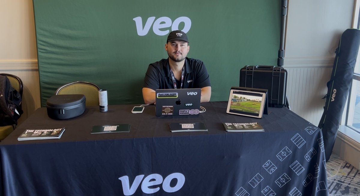 HighSchoolBCA's tweet photo. Many thanks to our exhibitors: FieldTurf, Veo, CoachComm, and Axio https://t.co/PNLHn2JxxC
