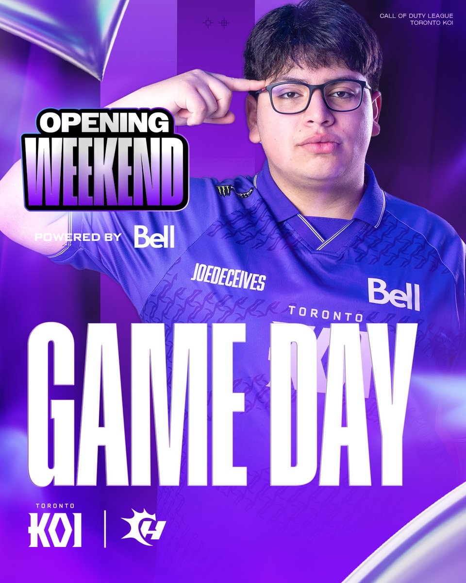 TorontoKOI's tweet image. The script writers went crazy with this one. Let's get crazy today 🤪

⏰ 3pm EST | 9pm CET
🆚 @MiamiHeretics 
🟣 Twitch.tv/Aroma 
🔴 YouTube.com/@TorontoKOI 

#TKOIWIN | #CDL2026