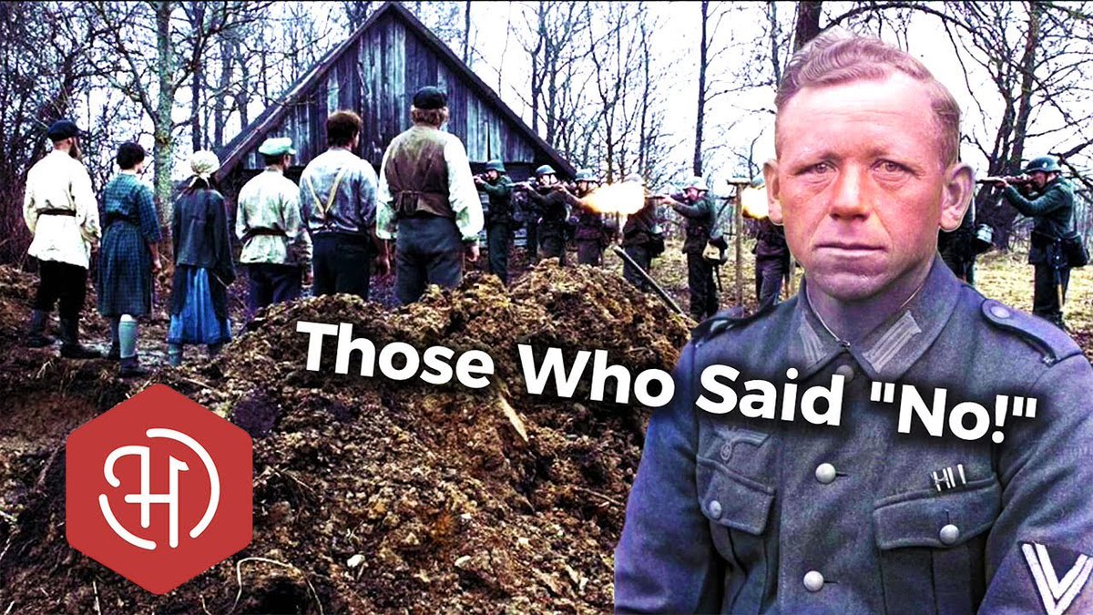 NEW VIDEO - What Happened to German Soldiers Who Refused to Execute Civilians during World War II?

youtu.be/s2G_1voDEmw

#historyhustle #historyhustler #ww2 #wwii #worldwar2 #worldwarii #worldwartwo #secondworldwar #ww2History #wwiihistory #EasternFront