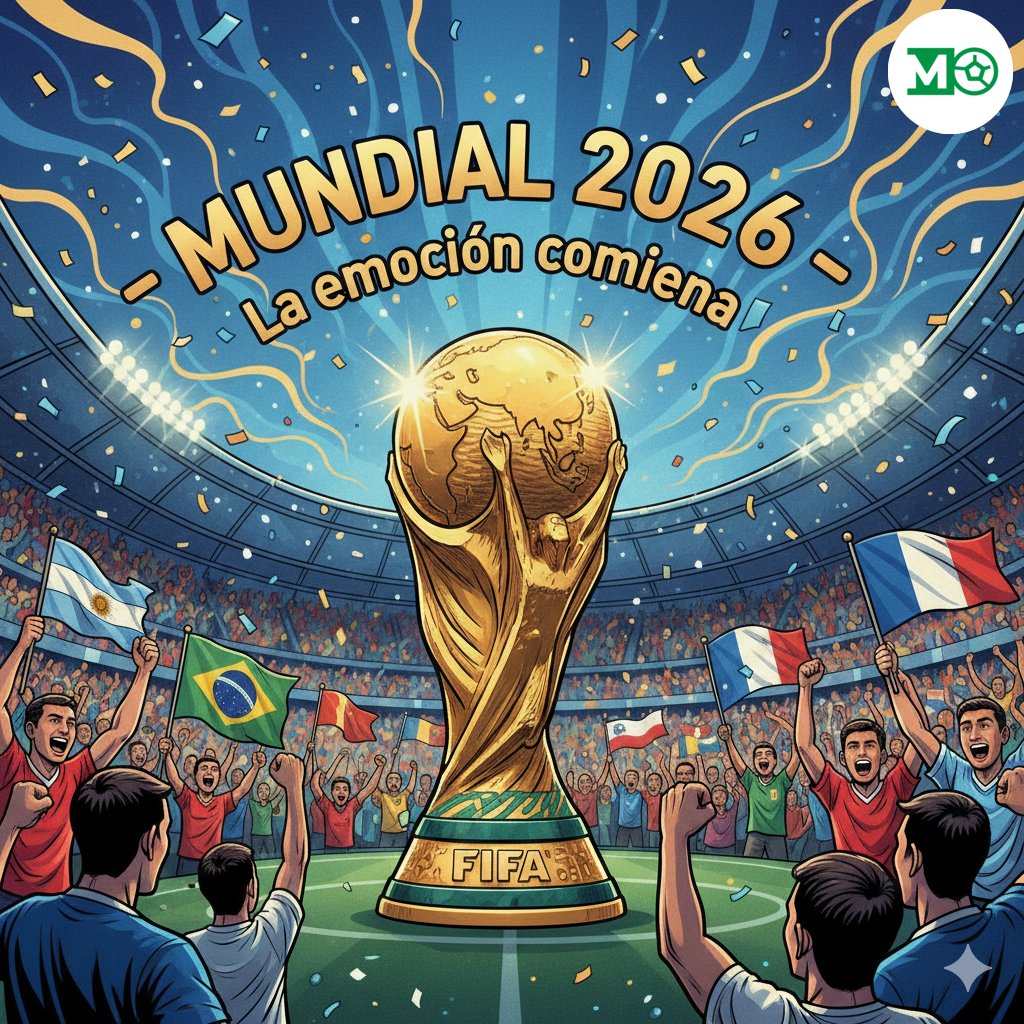 🌍 ¡El Mundial 2026 ya tiene forma! 48 selecciones, 12 grupos y miles de emociones. 

Descubre los favoritos y los partidos que marcarán la historia 👉 mundillofutbol.com/sorteo-del-mun…

 #FIFAWorldCup #Mundial2026