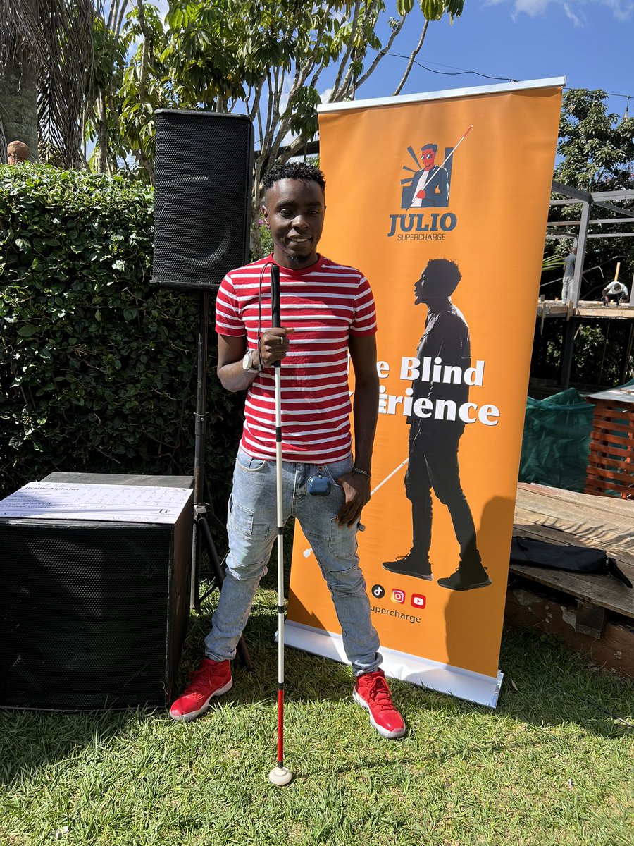 JSupercharge's tweet photo. On location and about to enjoy the blind experience. #InclusionFest2025 https://t.co/uYXky61xlQ