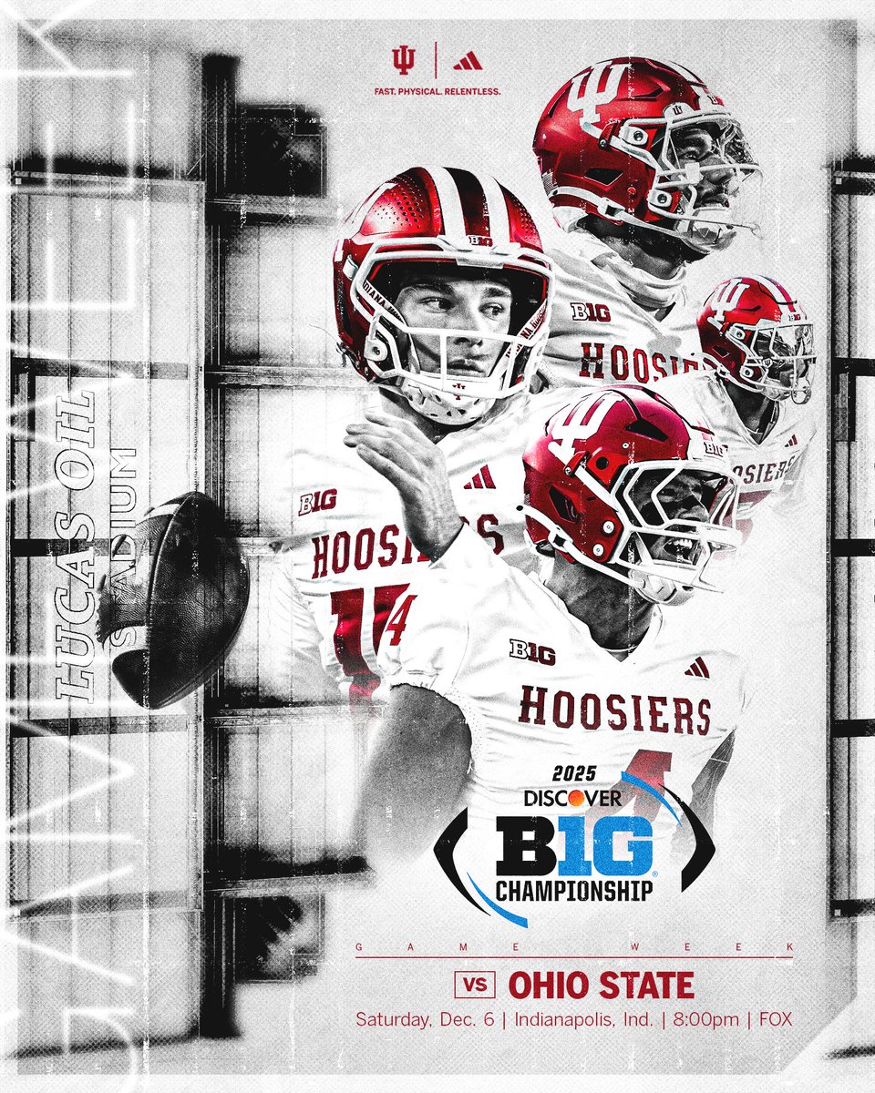 Historic day in Indy. Let’s go Hoosiers!

#iubb | #iufb
