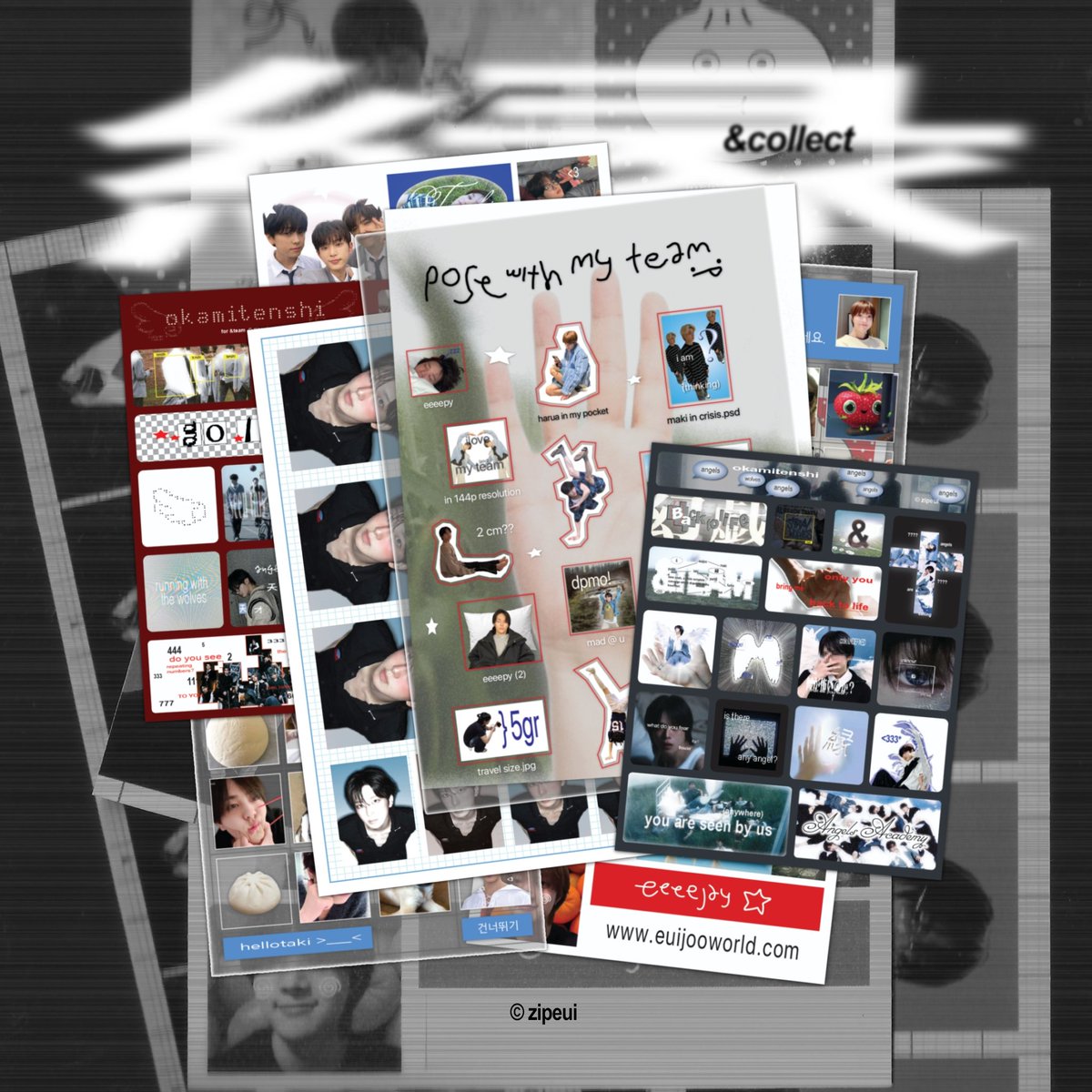 zipeui's tweet image. likes &amp;amp; rts are much appreciated ♡
half of the profit will be donated :]

縁COLLECTION 📂
new and previous andteam stickies by zipeui!

pre order until 10/12
price: 10k - 28k
production eta: 4 weeks after form closed

all details inside the form!
☆ bit.ly/collectzip