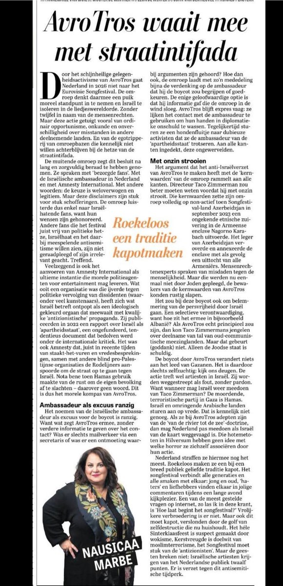 Ik kan altijd zo genieten van de stukken van <a href="/nausicaamarbe/">Nausicaa Marbe 🇺🇦</a>