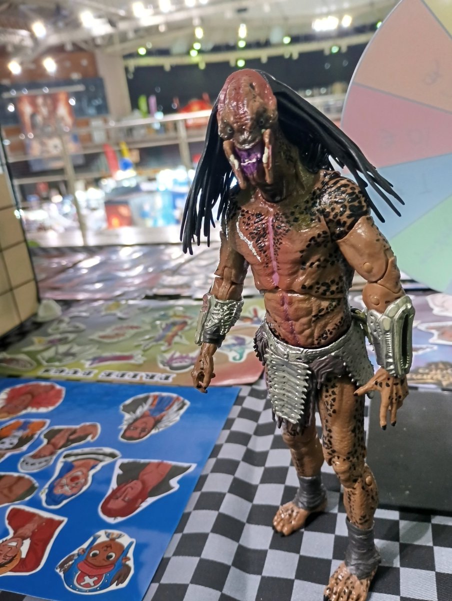 Monsterlovinn0's tweet photo. Pookie is my booth mascot this con.
#necapredator #figurecollector #predatorfigure #feralpredator https://t.co/S95ONmIJQX