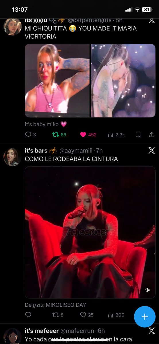 Las dos cosas pasaron el mismo día
