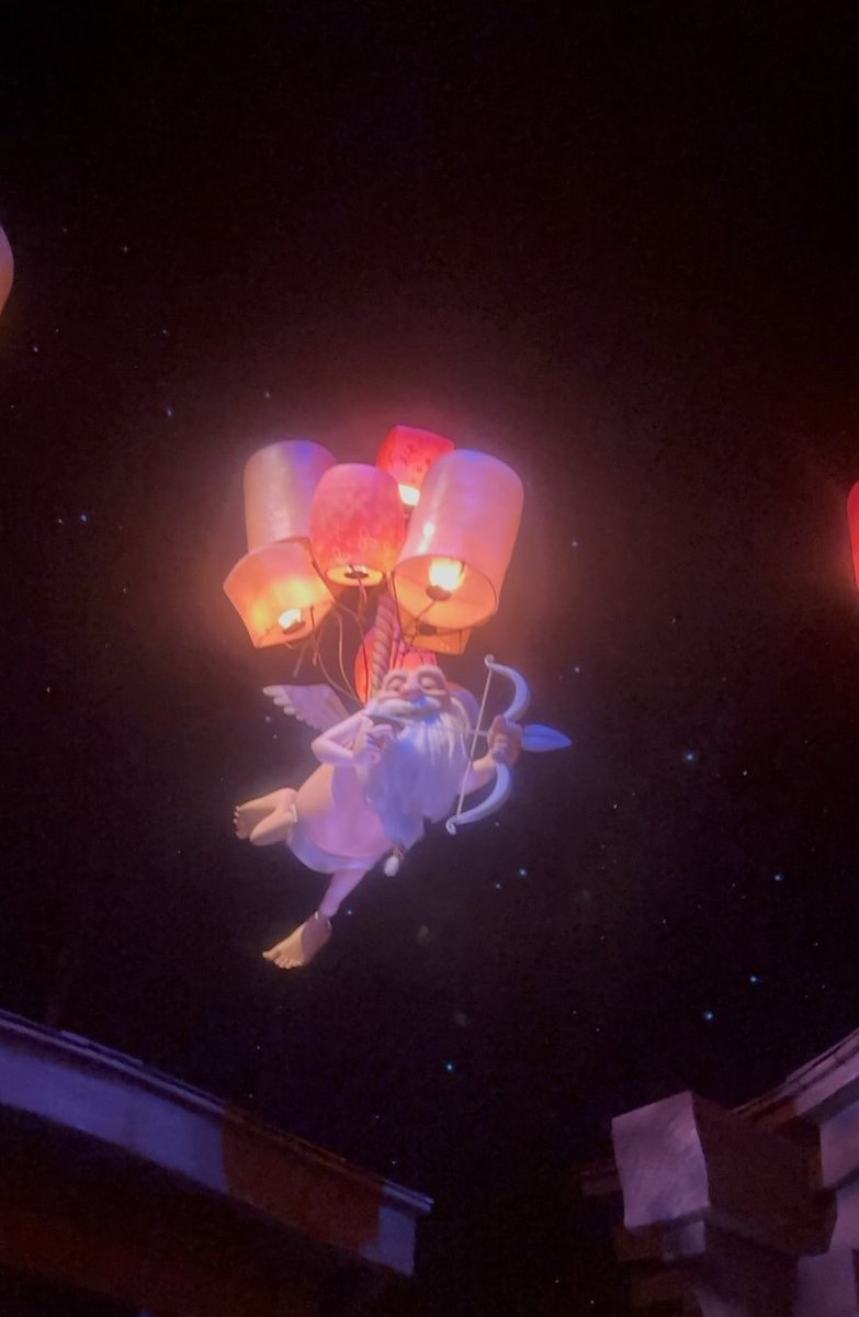 ラプンツェルのとこにいたちびおじ天使好き #ディズニーシー