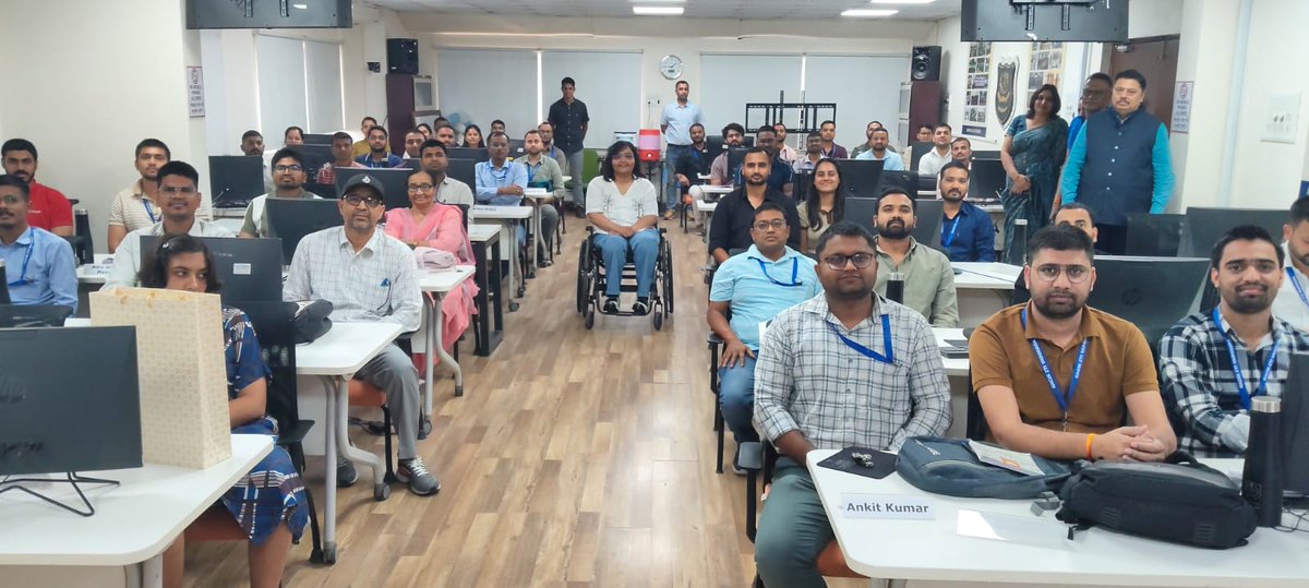 NacinVadodara's tweet photo. An unforgettable day at NACIN Vadodara as Miss Ekta Bhyan, India’s celebrated para-athlete and a symbol of unbreakable spirit, inspired our newly inducted CGST Inspectors with her powerful life story.
From a life-altering accident to taking over world podiums winning 3 World Championships medals and 2 Asian Para Games medals , her journey reminded us that courage is not the absence of setbacks, but the refusal to bow down to them.
The hall echoed with hope, resilience and renewed purpose.
Thank you, @BhyanEkta for lighting a spark that will stay with our officers forever. 💙🇮🇳
#NACIN #EktaBhyan #Inspiration @cbic_india @nacincbic @NACINPS