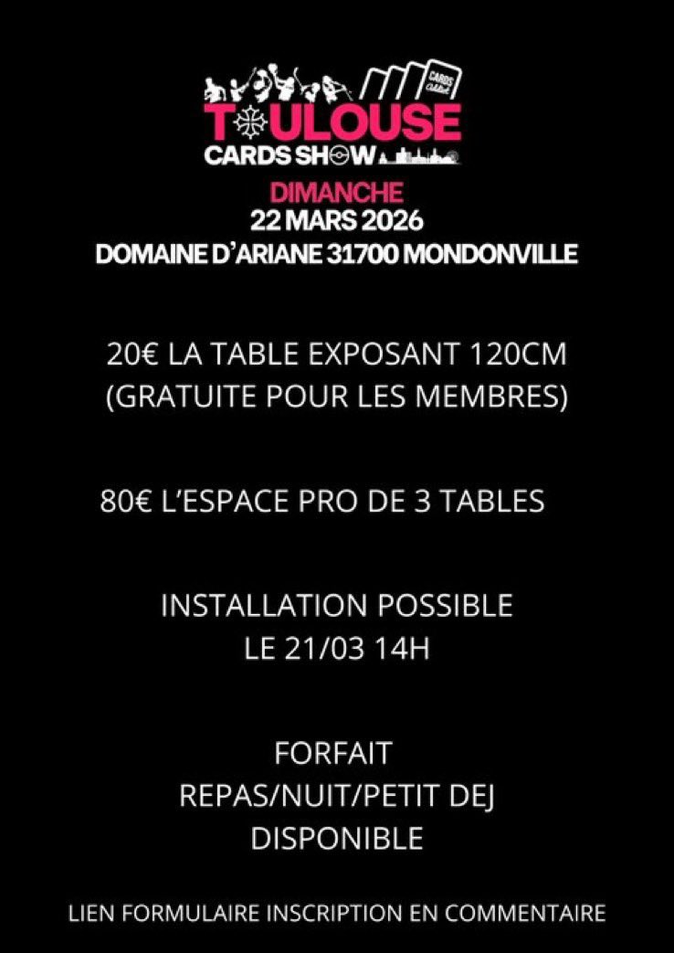 Toulouse Cards Show 2026
