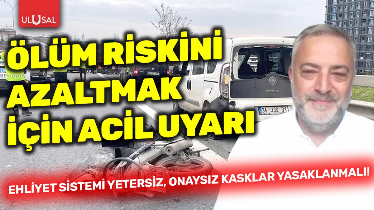 🔴Ölüm riskini azaltmak için acil uyarı: "Ehliyet sistemi yetersiz, onaysız kasklar yasaklanmalı!"
🎙️<a href="/merdointepe/">Mert İNTEPE</a>
🔗 youtu.be/yQcZhv7IYJw