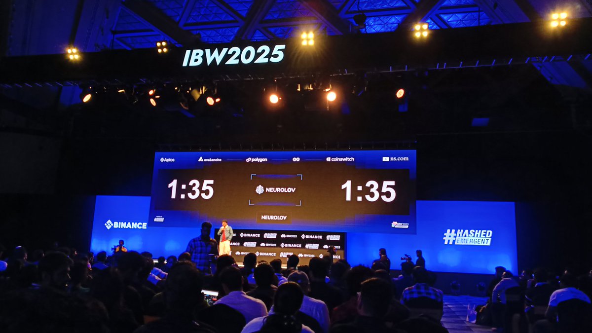 Ashuuuuu007's tweet photo. Day 2 at IBW 2025 was all about energy, learning &amp; connections! 💡🚀
From powerful talks to unforgettable moments with the crew — leveling up every second! 🤝🔥
@IBWofficial #Day2Vibes #BlockchainIndia #CryptoCommunity #TechJourney #GrowTogether https://t.co/gc6n44MJ8B