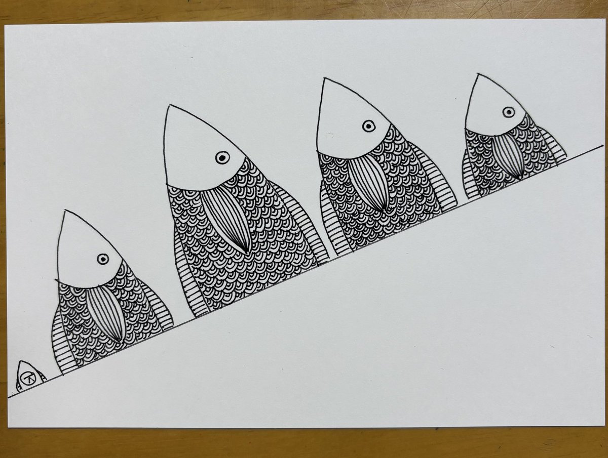 kimiuroko's tweet image. スタンド席

#fish #art #pen #photo #diving #sea 
#魚　#海　#鱗　#ダイビング　#釣り
#インテリア　#ハンドメイド　#水族館
#イラスト　#ペン　#写真　#アート