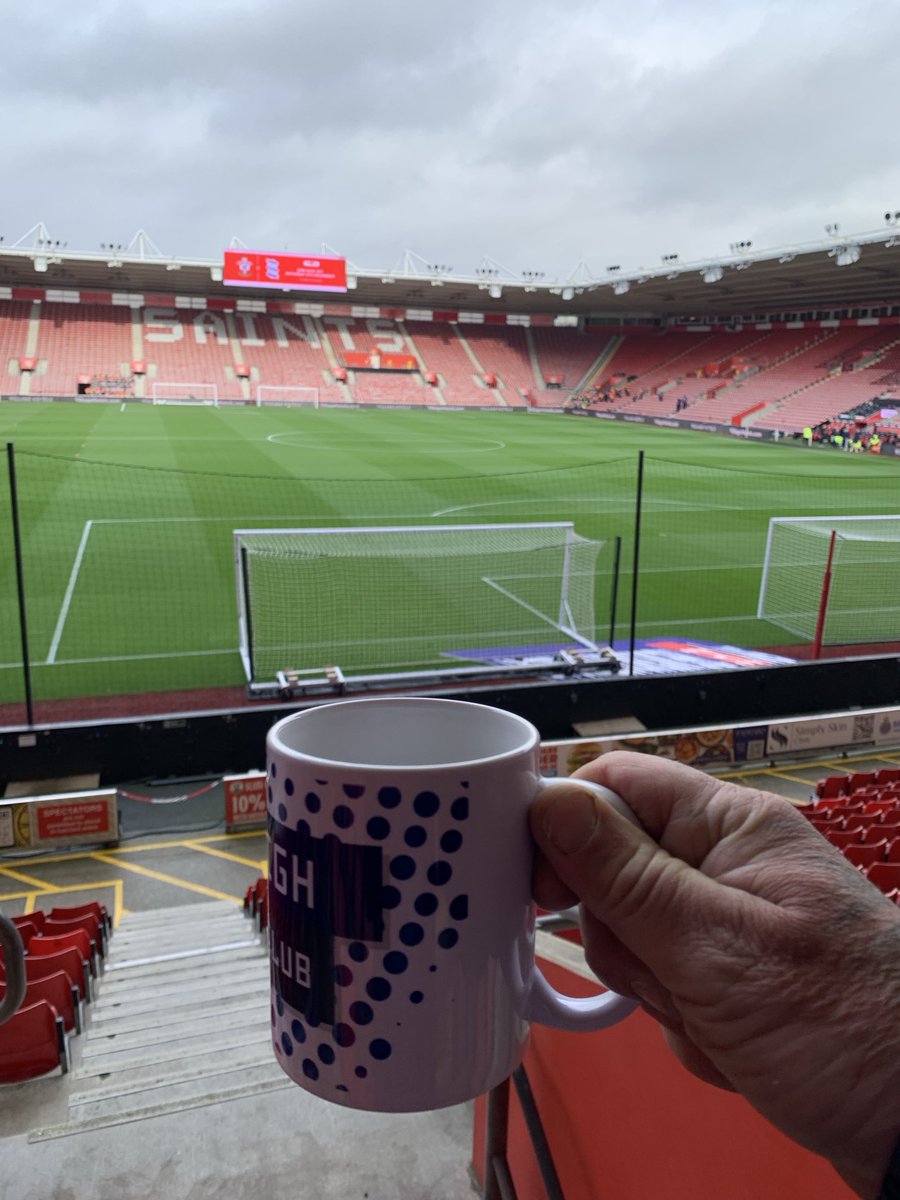 The most important piece of equipment on a match day. All set for ⁦<a href="/SouthamptonFC/">Southampton FC</a>⁩ V ⁦<a href="/BCFC/">Birmingham City FC</a>⁩ KO 3pm. ⁦<a href="/dogpockets/">Danny Silvestri</a>⁩ ⁦<a href="/GJMills2000/">Graeme Mills</a>⁩ #SaintsFC