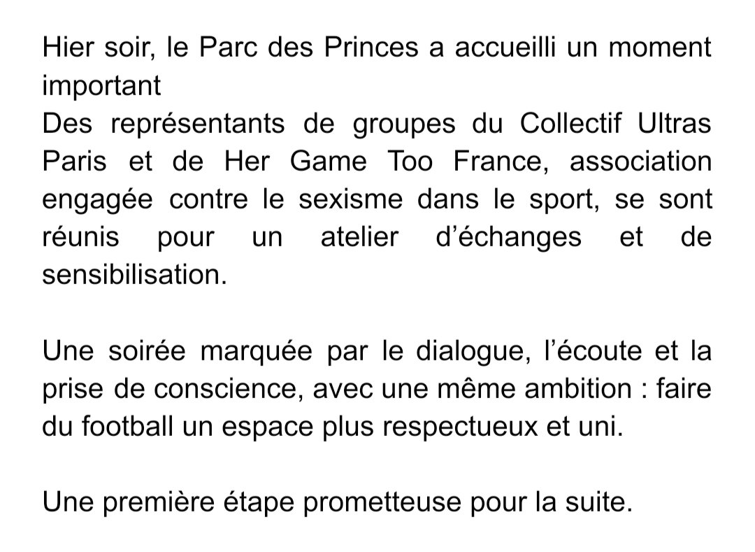 Collectif Ultras Paris tweet media