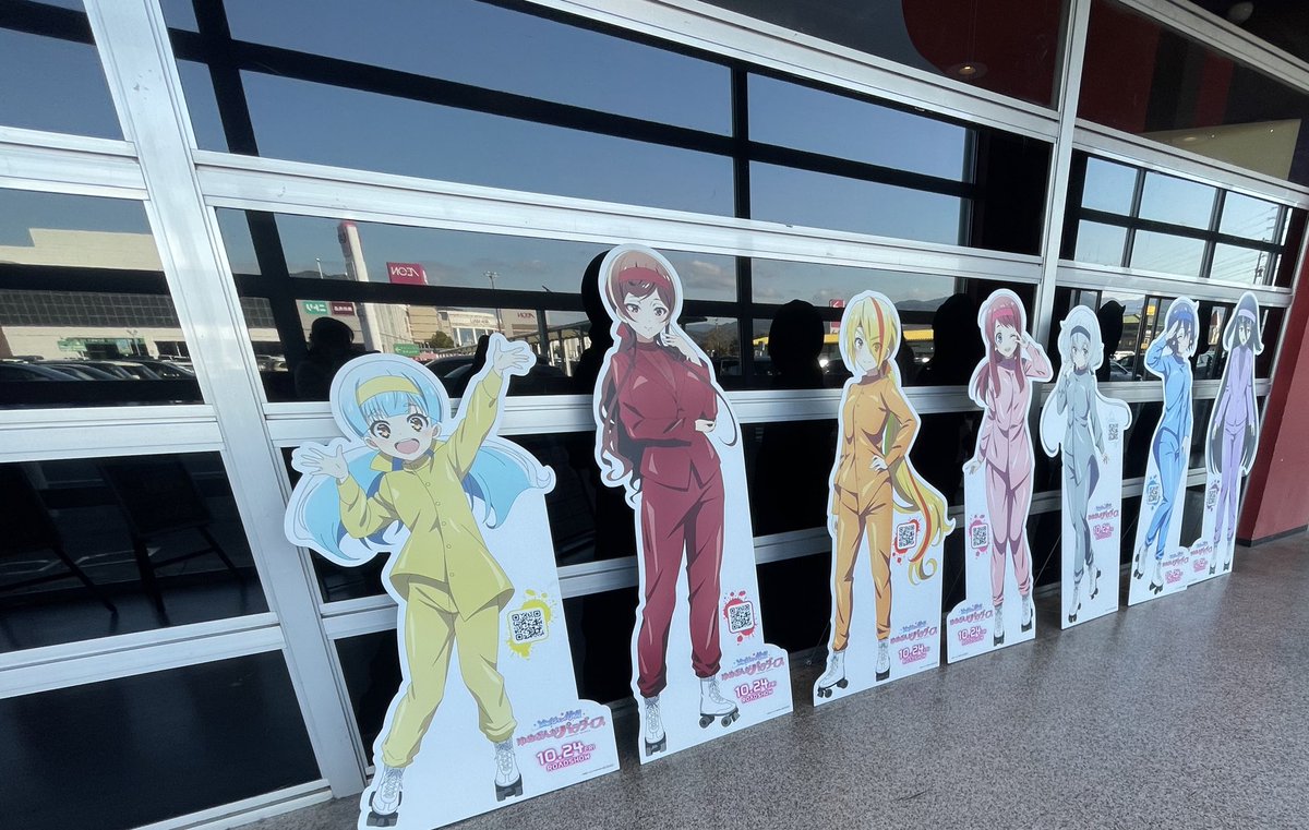 福岡では、ゾンビランドサガの映画がやって無くて…
佐賀まで観に来た！！
特典も、残ってて良かった✨
しかも、見れて無かったパネル！

＃ゾンビランドサガ