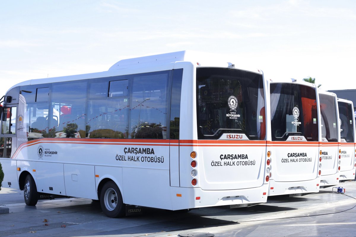 Çarşamba otobüslerimizde SAMKART dönemi Pazartesi günü itibariyle başlıyor!🚎

📌Hemşehrilerimizi güvenli ve konforlu ulaşımla buluşturmak adına hayata geçirdiğimiz Samsun Toplu Ulaşım Sistemi (SATUS) projesi kapsamında; 8 Aralık Pazartesi günü itibariyle Çarşamba araçlarımızda