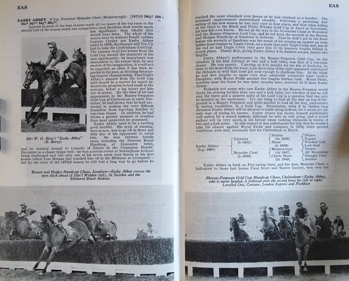 vintagemary1's tweet photo. @MikeWass2 #Timeform Chasers & Hurdlers 1975/76 https://t.co/nLEs9wLouD