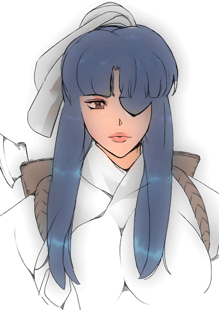 이건 제 자캐(오리지날 캐릭터) 고려 누나.
작업도중에 표정이 마음에 들어서 간직하고 싶음.