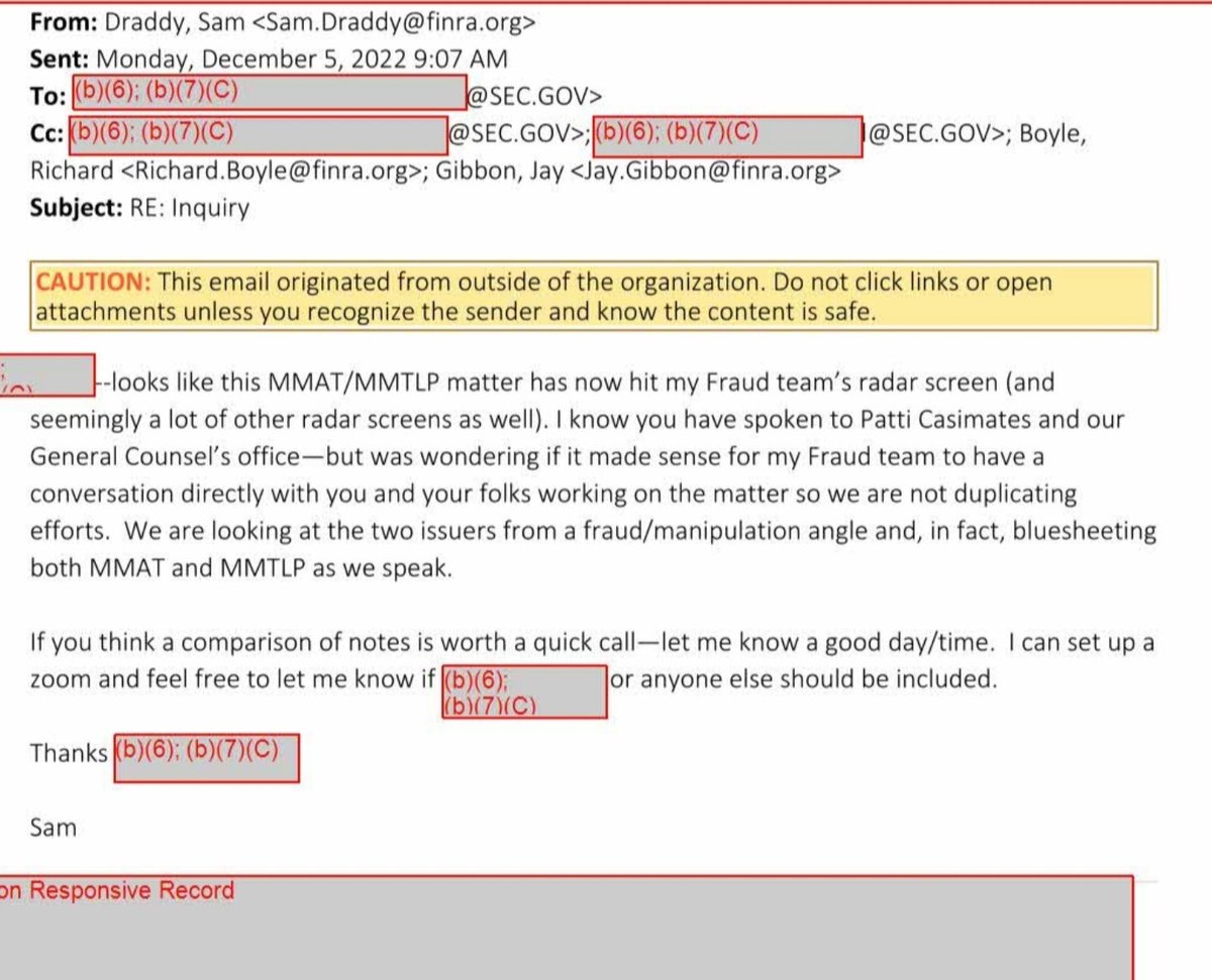 <a href="/SECGov/">U.S. Securities and Exchange Commission</a> We've already volunteered to find what you do behind closed doors #MMTLP 
<a href="/RealEU4U/">🇺🇸 Eric Ueland 🇺🇸</a> <a href="/realDonaldTrump/">Donald J. Trump</a> <a href="/SECPaulSAtkins/">Paul Atkins</a>