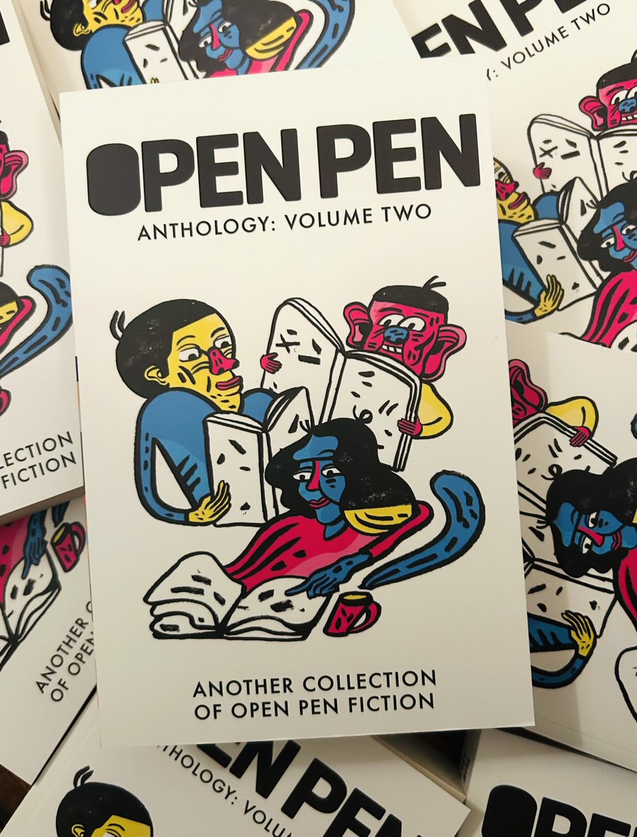 OpenPenLondon's tweet image. Open Pen Anthology: Volume Two is out now: openpen.uk/shop

Wendy Erskine - Guest

B.B. Fitton
Jacob Parker
Josephine Bruni
Olivia Dunnett
Ian M MacDonald
Rob True
Fernando Sdrigotti
Ben Stone
Bonny Brooks
Krystian Morgan
James Hatton 
Louisa Adjoa Parker
Sylvia Warren