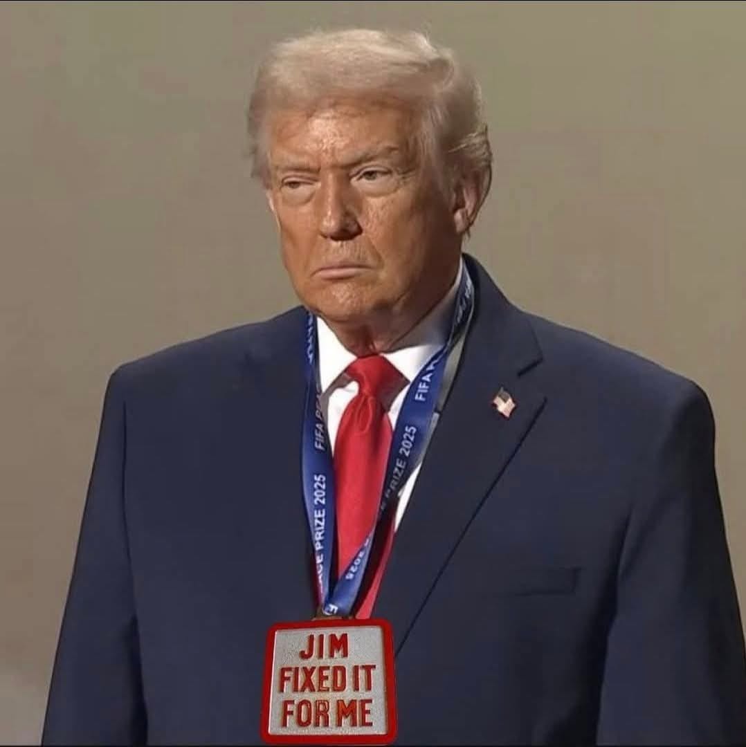 The medal he should have got!

#FIFAWorldCup2026