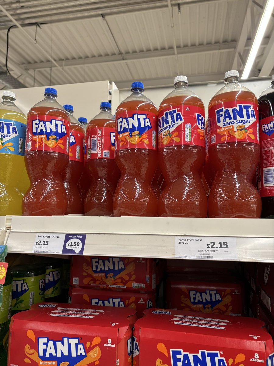 Hey <a href="/sainsburys/">Sainsbury's</a> does a diabetes tax factor into your company values of making good food accessible to all? You’re aware that’s *not* how the sugar tax works, right? (Been like this for 3 weeks now)