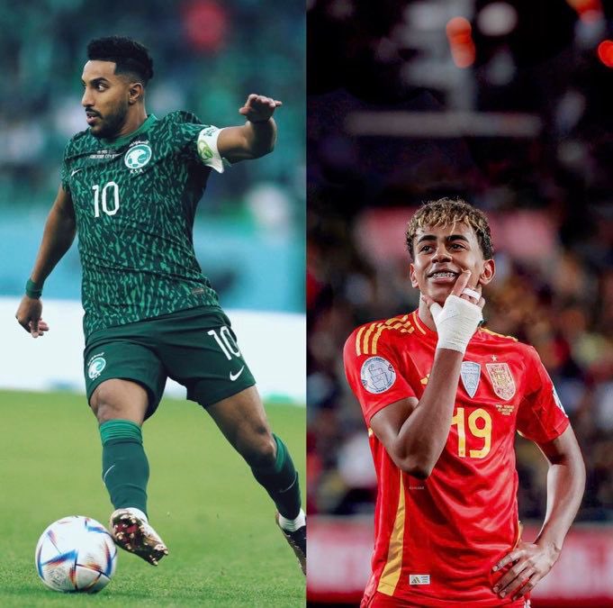 🚨🚨🚨🚨🚨🚨🚨🚨🚨

الأسطورة سالم الدوسري ضد لامين يامال في مونديال 2026 م 🔥🔥🔥🔥🔥😱