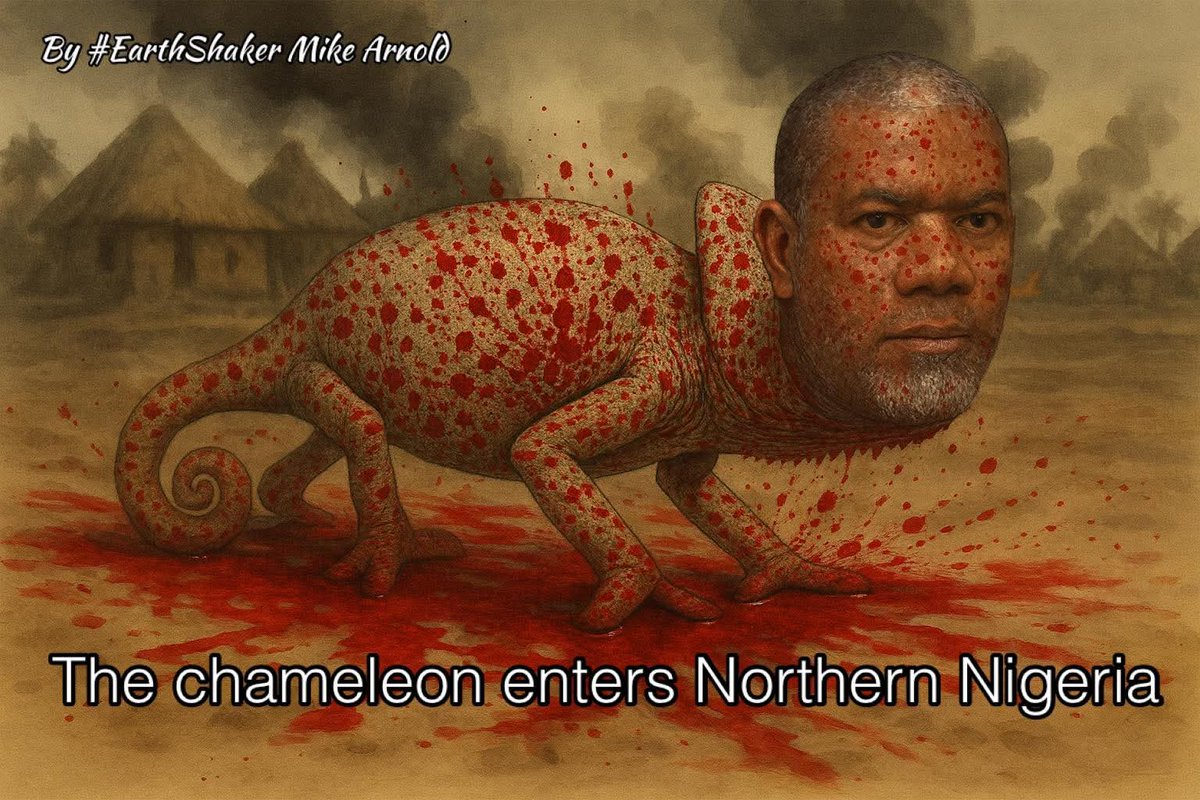 edwardalagoa's tweet image. Chameleonic character. Dine with &quot;it&quot; at your peril.